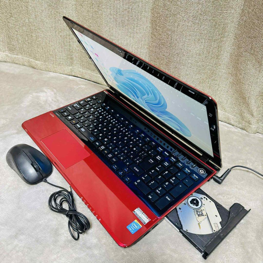 S240 NECノートパソコンWEBカメラWindows11オフィス2024付き - メルカリ