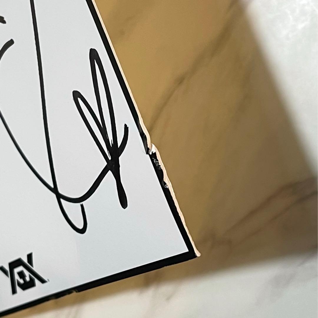 レア】BLACKPINK メンバー全員 直筆サイン色紙 - メルカリ