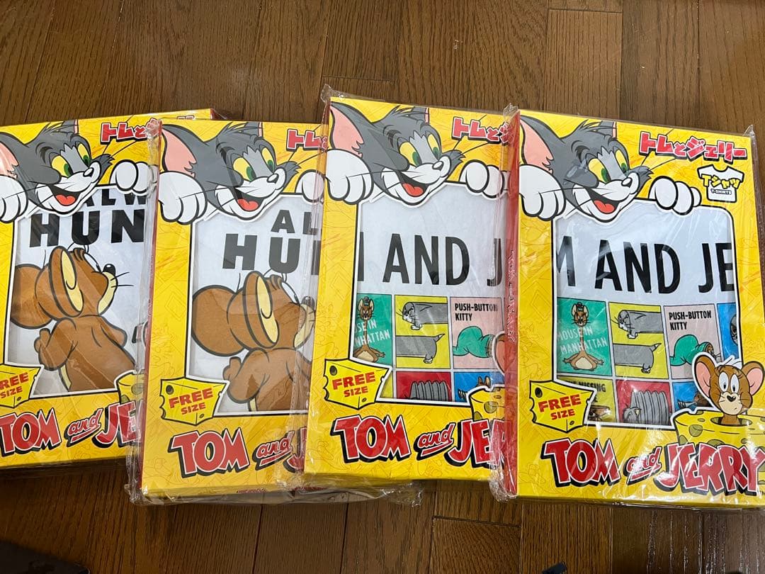 8個セット】トムとジェリー 低反発枕 無重力枕 Tシャツ フリーサイズ