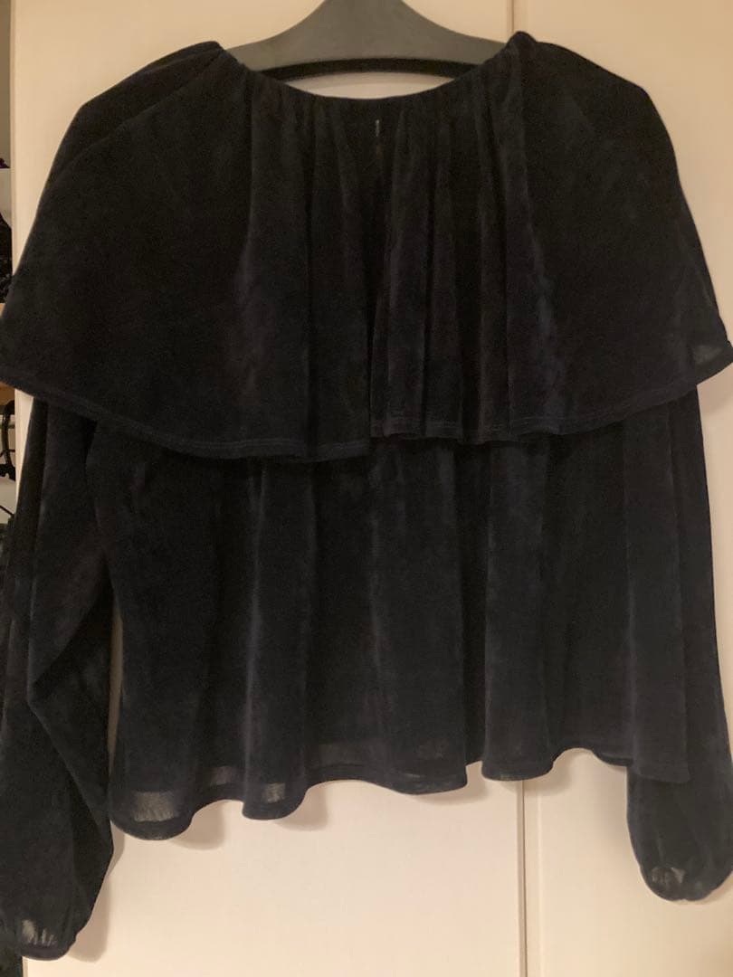 ポルテデブトン ワイドカラーカーディガン ブラウス - メルカリ