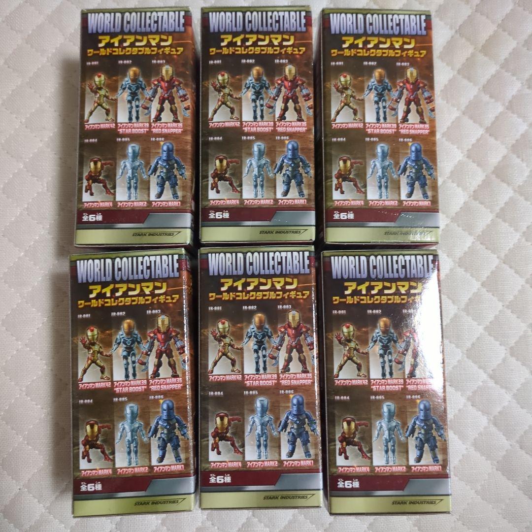 アイアンマン ワールドコレクタブルフィギュア vol.1 正規品6体セット