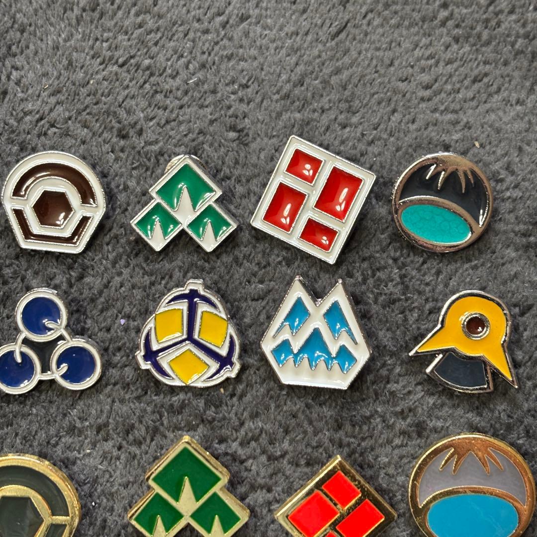 ポケモン ジムバッジ カントー地方〜カロス地方 58個セット - メルカリ