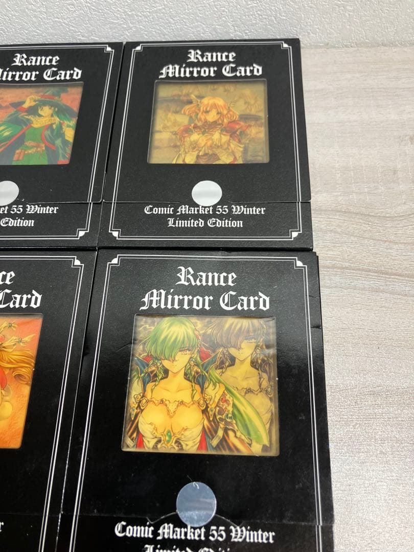 未開封　コミックマーケット C55 アリスソフト ランス ミラーカード