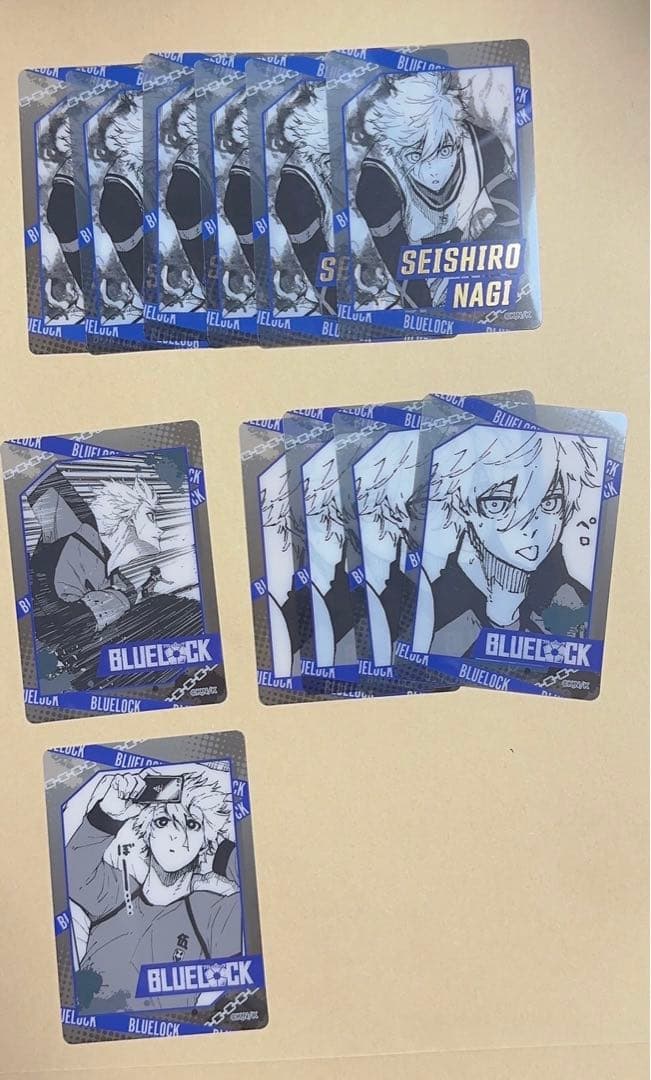 ブルーロック 凪誠士郎　ふぁぼカ クリアカード　原作絵 楽天市場】【凪誠士郎(立ち絵)】ブルーロック クリアカード