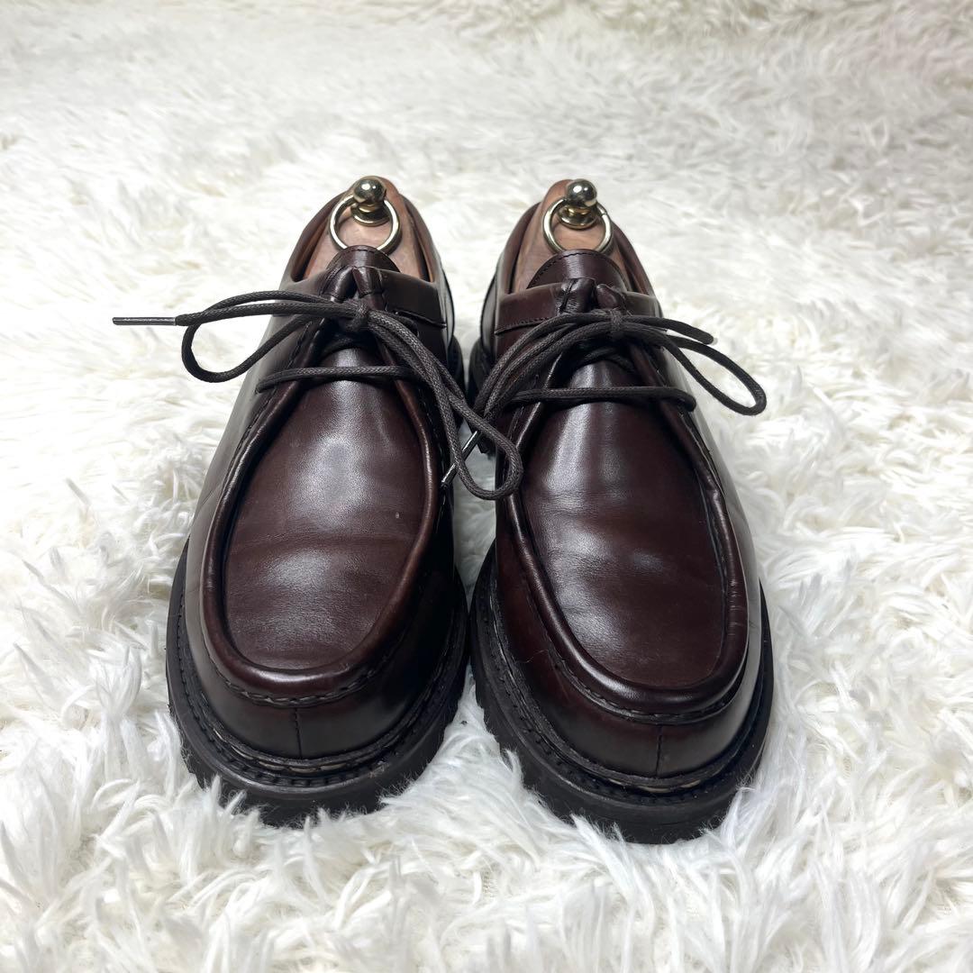 【美品】 バーウィック チロリアンシューズ 25.5cm Uチップ カジュアル