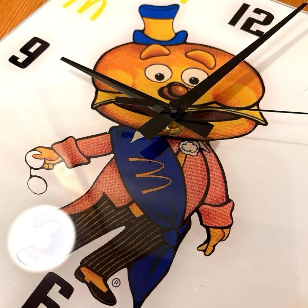 1978年 メイヤーマックチーズ マクドナルド 時計 クロック 看板