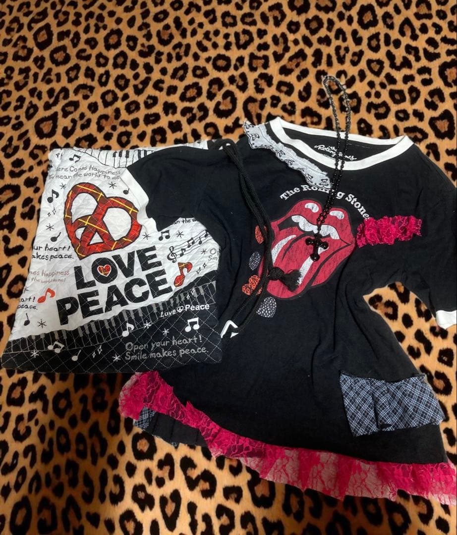 00s平成ギャルフェアリーグランジNANAナップサックピースマーク