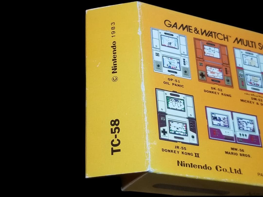 マ*0様 ⭐未使用⭐任天堂 ゲームウォッチ ライフボート TC-58 箱にキズ