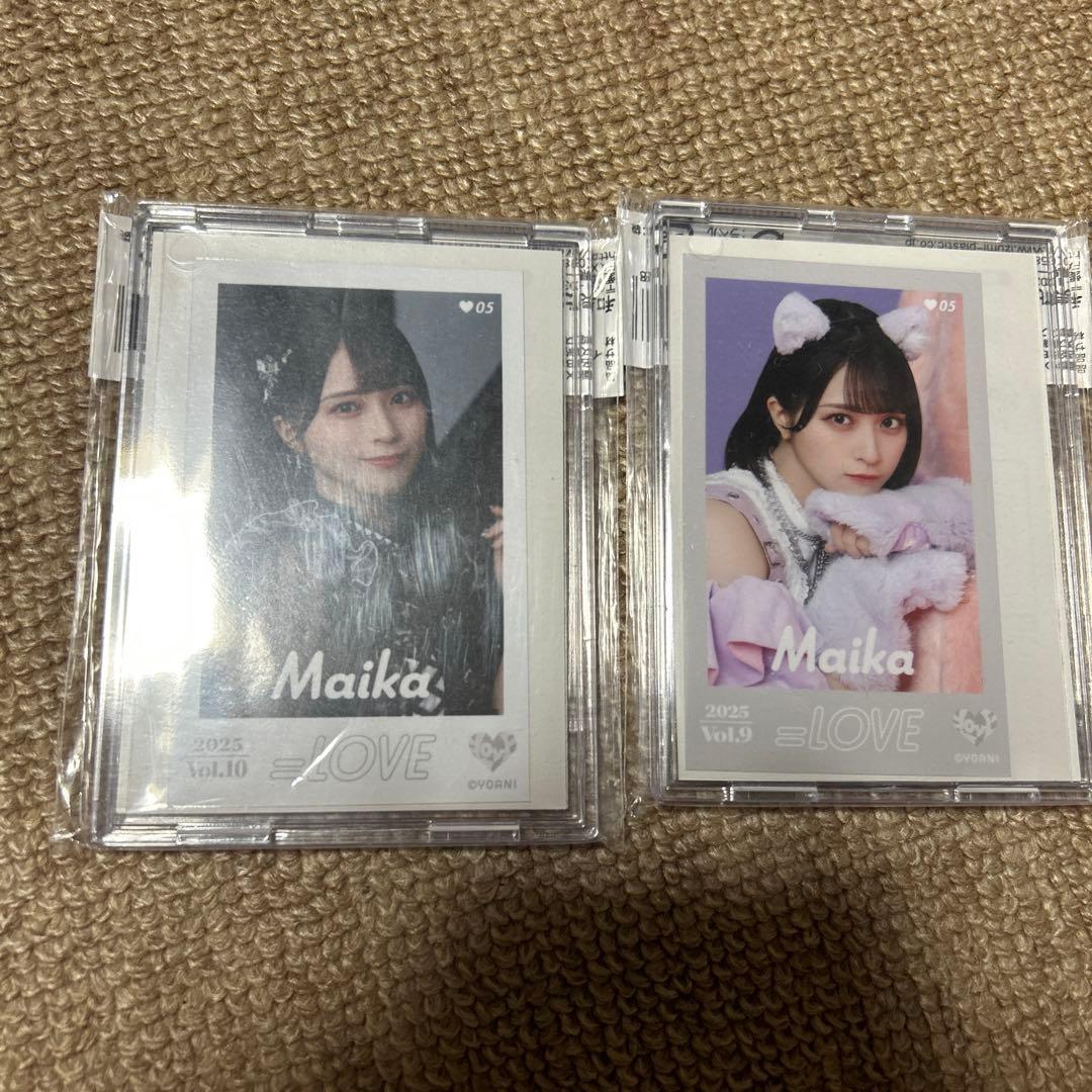 イコラブ 佐々木舞香 ミニフォト レア 猫衣装 黒衣装 まとめ売り イコラブ 佐々木舞香 Vol.9 ミニフォトカード レア 猫衣装 コンプ