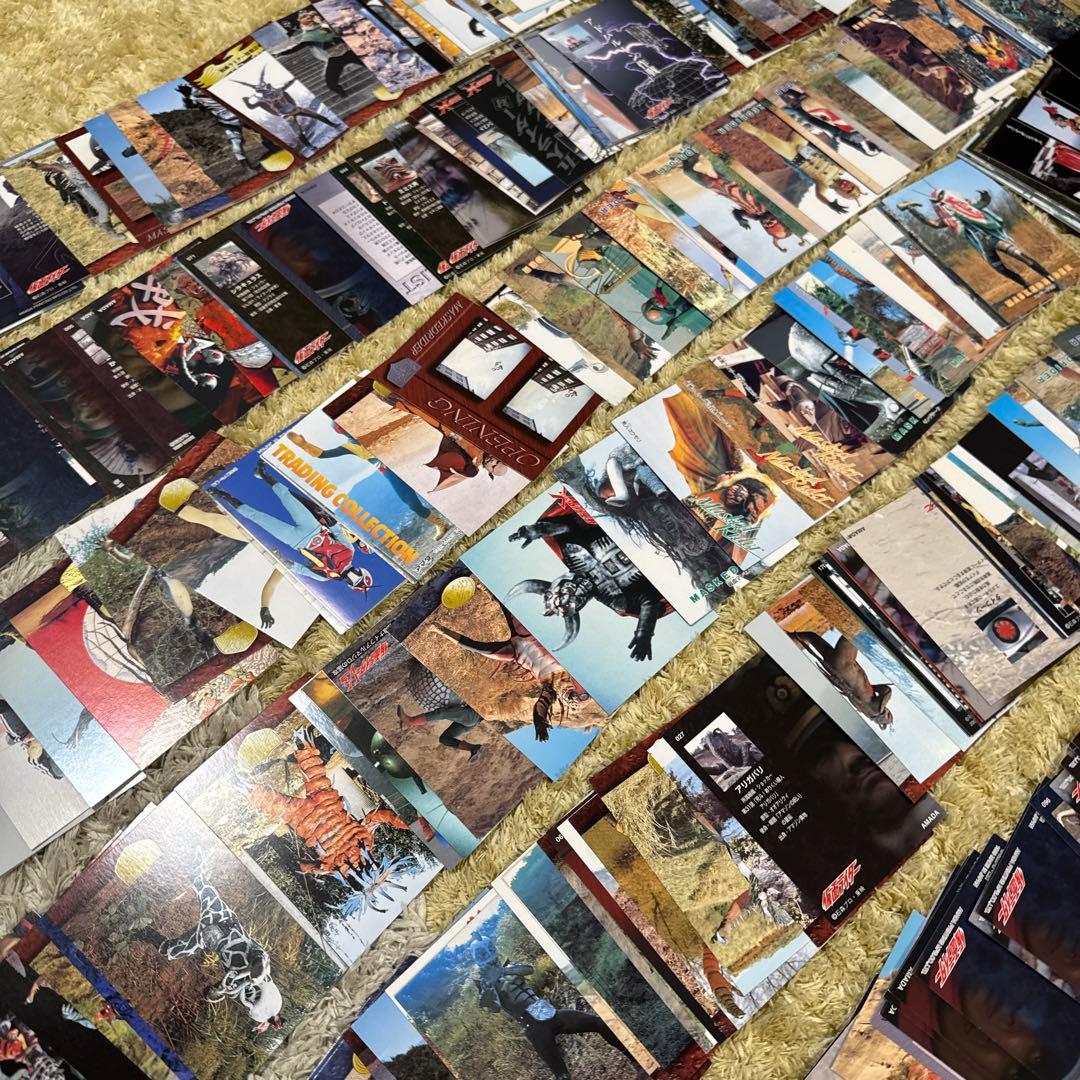 仮面ライダー アマダ トレーディングコレクション 600枚以上【5486