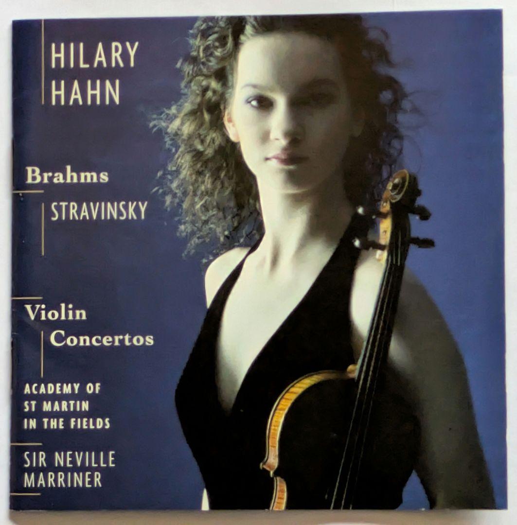SACD ヒラリー・ハーン　 ブラームス　ストラヴィンスキーバイオリン協奏曲 ブラームス、ストラヴィンスキー：ヴァイオリン協奏曲 ハーン