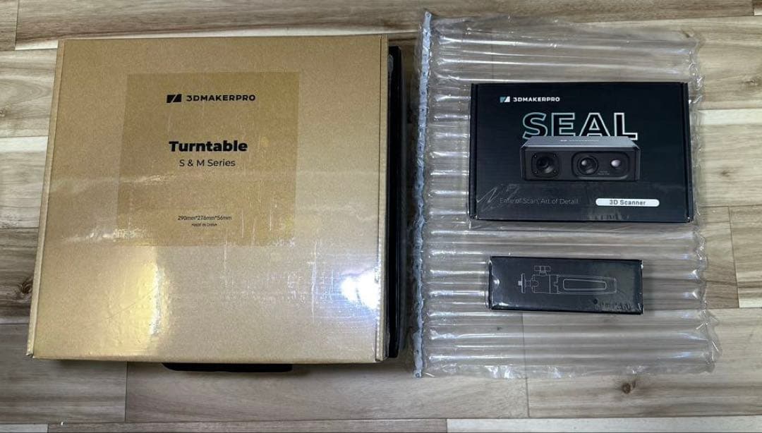 【新品未開封　アップグレード版】SEAL Lite本体 + ターンテーブル+三脚 Turntable｜ターンテーブル ブラック｜ Bluetooth