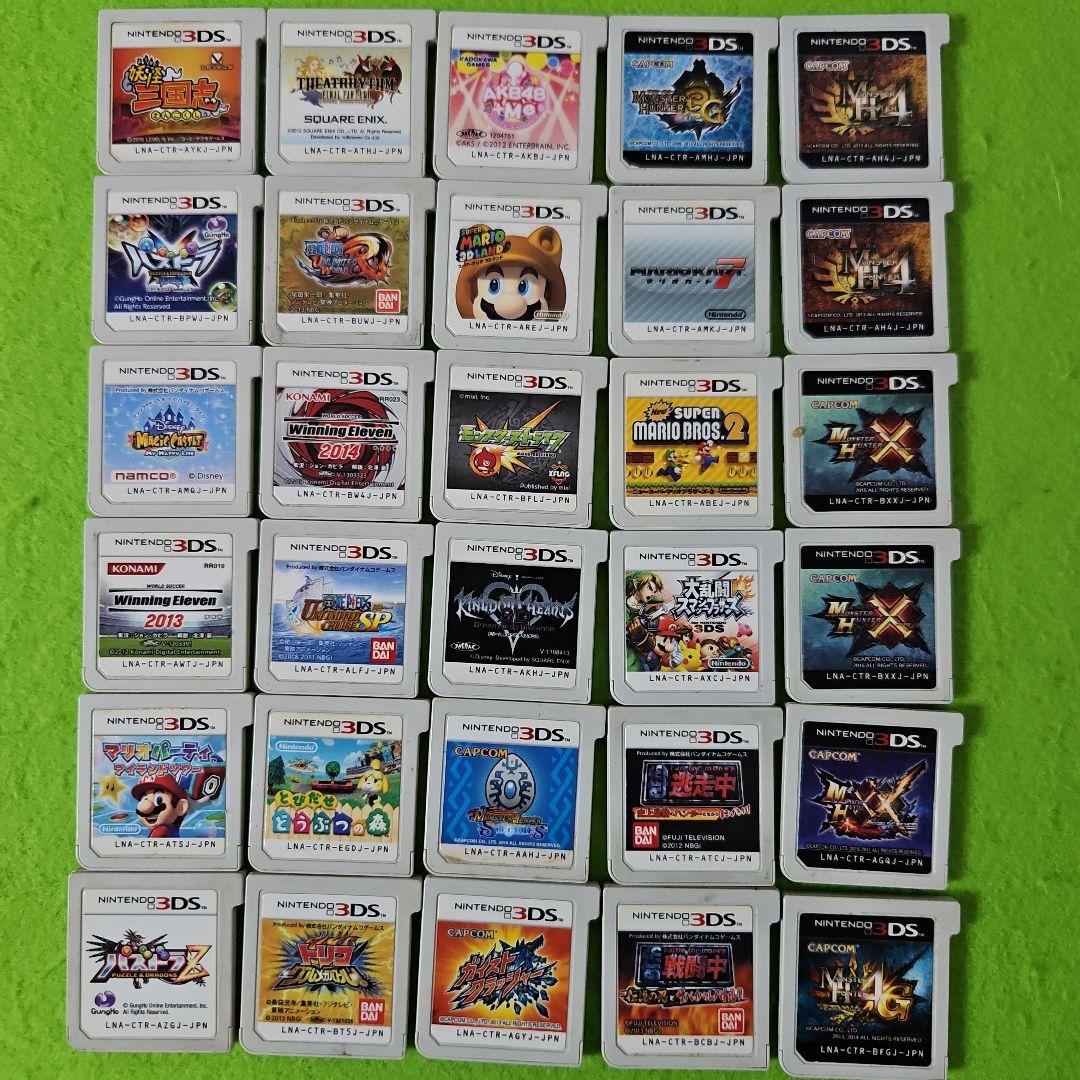 ニンテンドー 3DSソフト 30個まとめセット ジャンク・動作未確認
