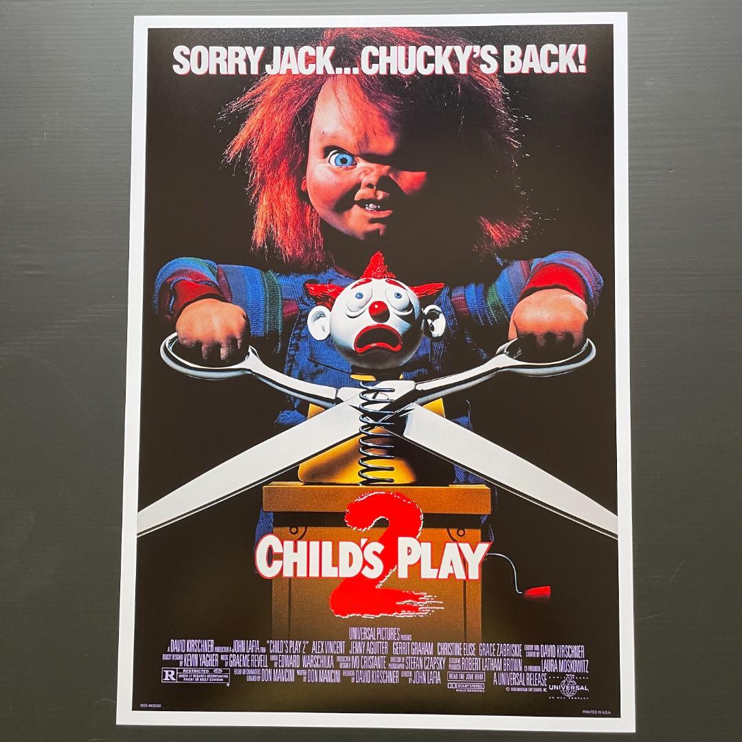 USポスター『チャイルド・プレイ2』（Child's Play 2） - メルカリ