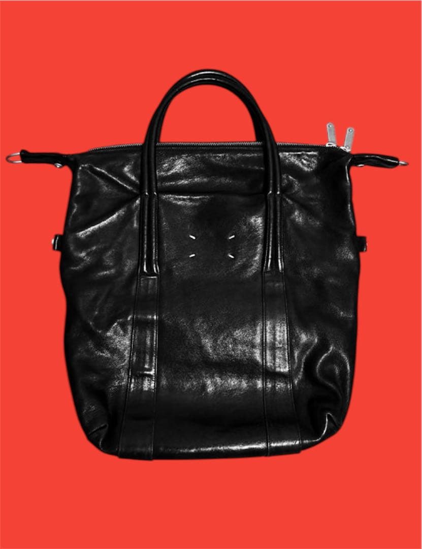 値下交渉◎】 Maison Margiela セーラーバッグ 黒 マルジェラ - メルカリ