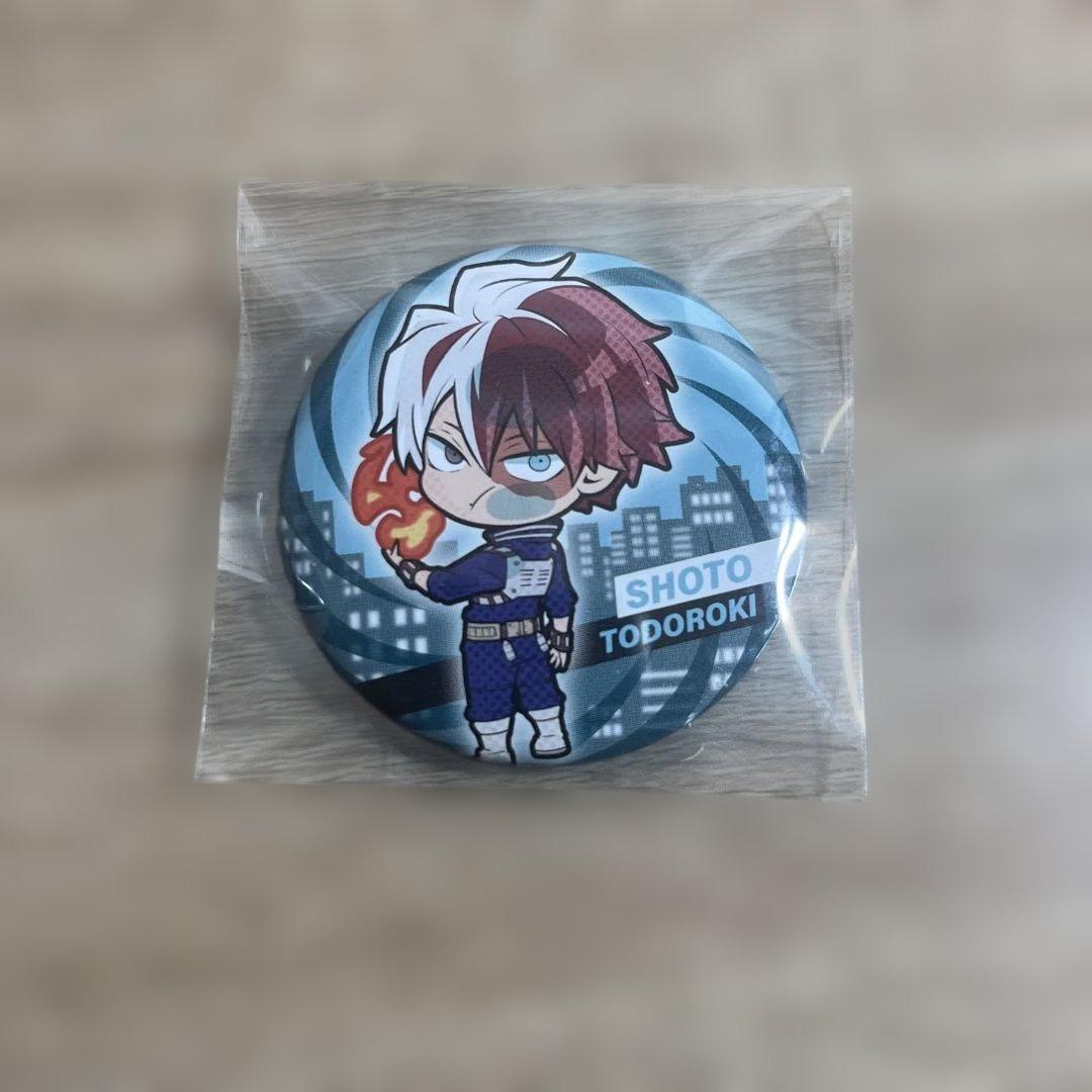 ヒロアカ 僕のヒーローアカデミア 轟焦凍 缶バッチ クリアカード