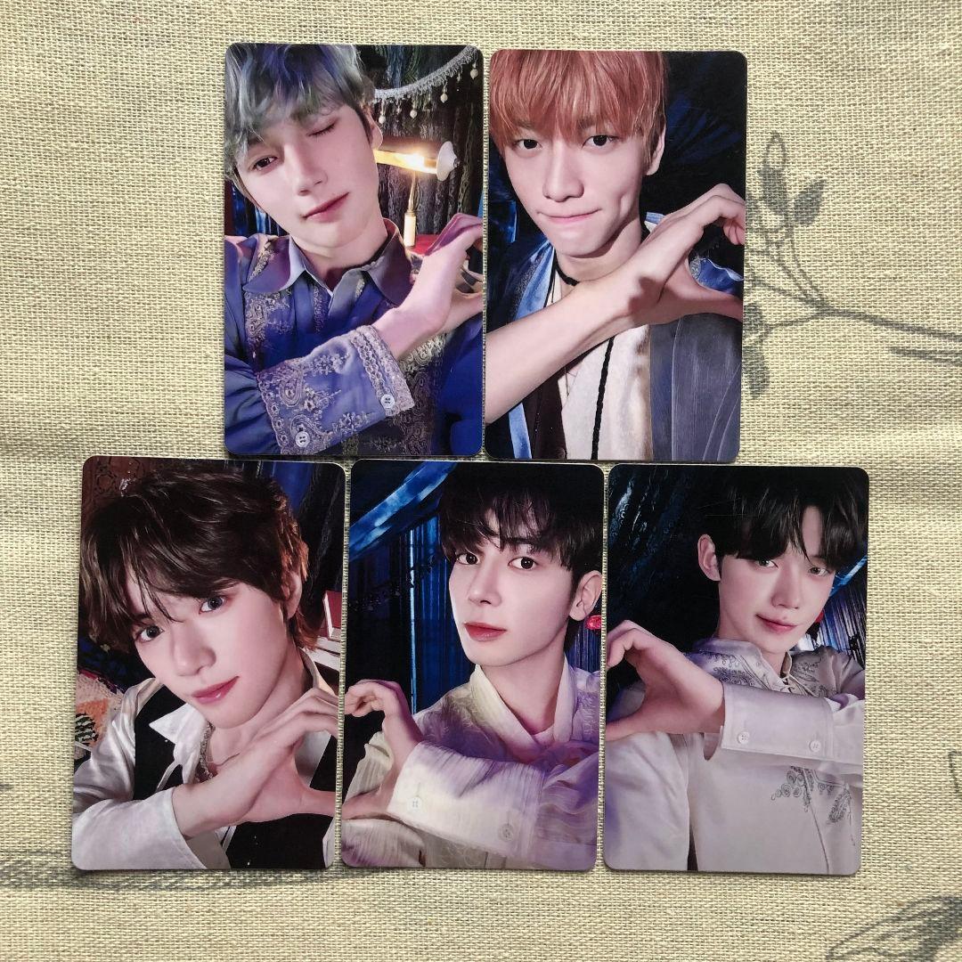 TXT 2024 MOA membership アンケ一ト トレカ 5枚全員 TXT 2024 MOA membership アンケ一ト トレカ 5枚全員 TXT membership