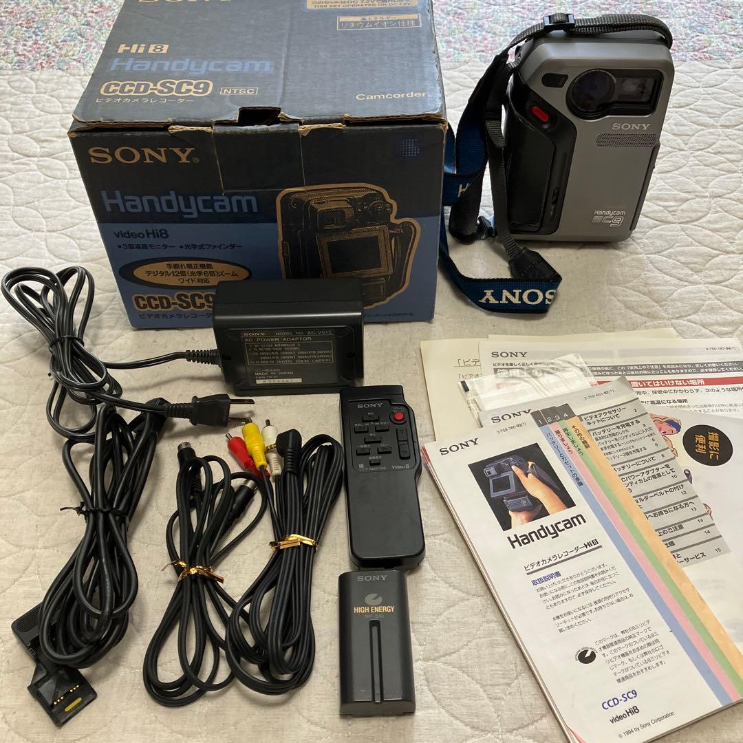 ソニーハンディカムSONY Hi8/Video8CCD-SC9 - メルカリ