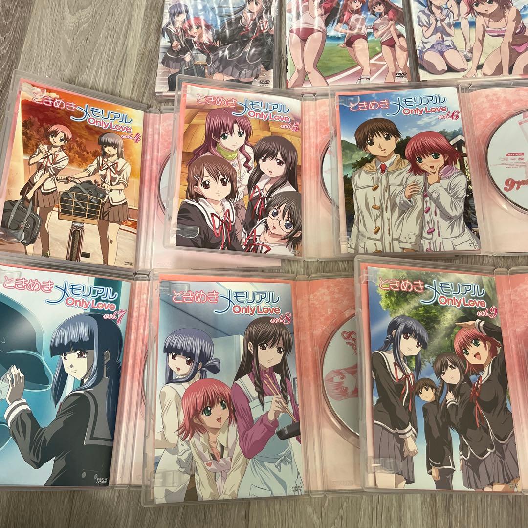 ときめきメモリアル OnlyLove DVD 全9巻