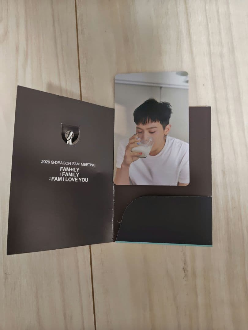 クォンジヨンg-dragonファンミーティング 入場特典 他フォトカードなど