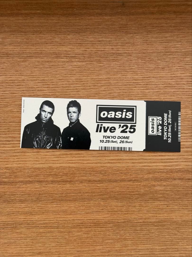 oasis DEFINITIVE TOKYO DOME 2025 LH 特典付き - メルカリ