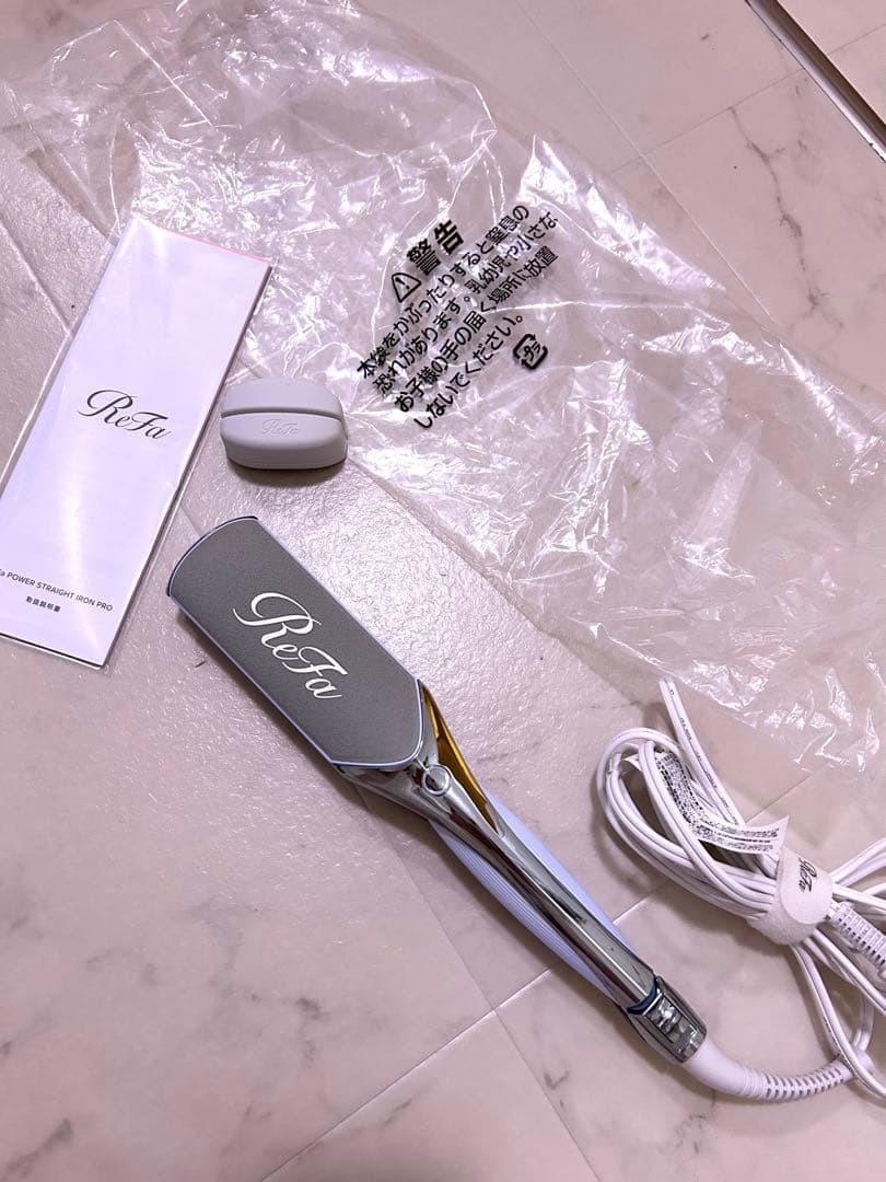 リファパワーストレートアイロンプロ （ホ ワイト） リファパワーストレートアイロン プロ（ホワイト） プレゼント ギフト