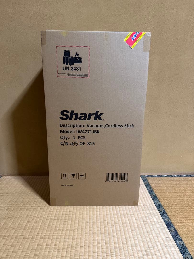 Shark コードレススティック掃除機 IW4271JBK SharkNinja IW4271JBK コードレススティッククリーナー Shark