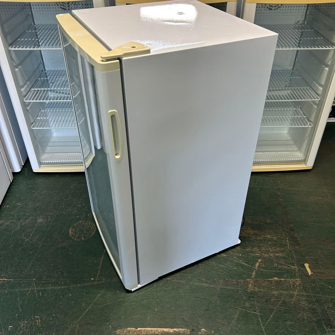 110 業務用 冷蔵ショーケース オフィスコンビニ XW-105 左右開き 小型