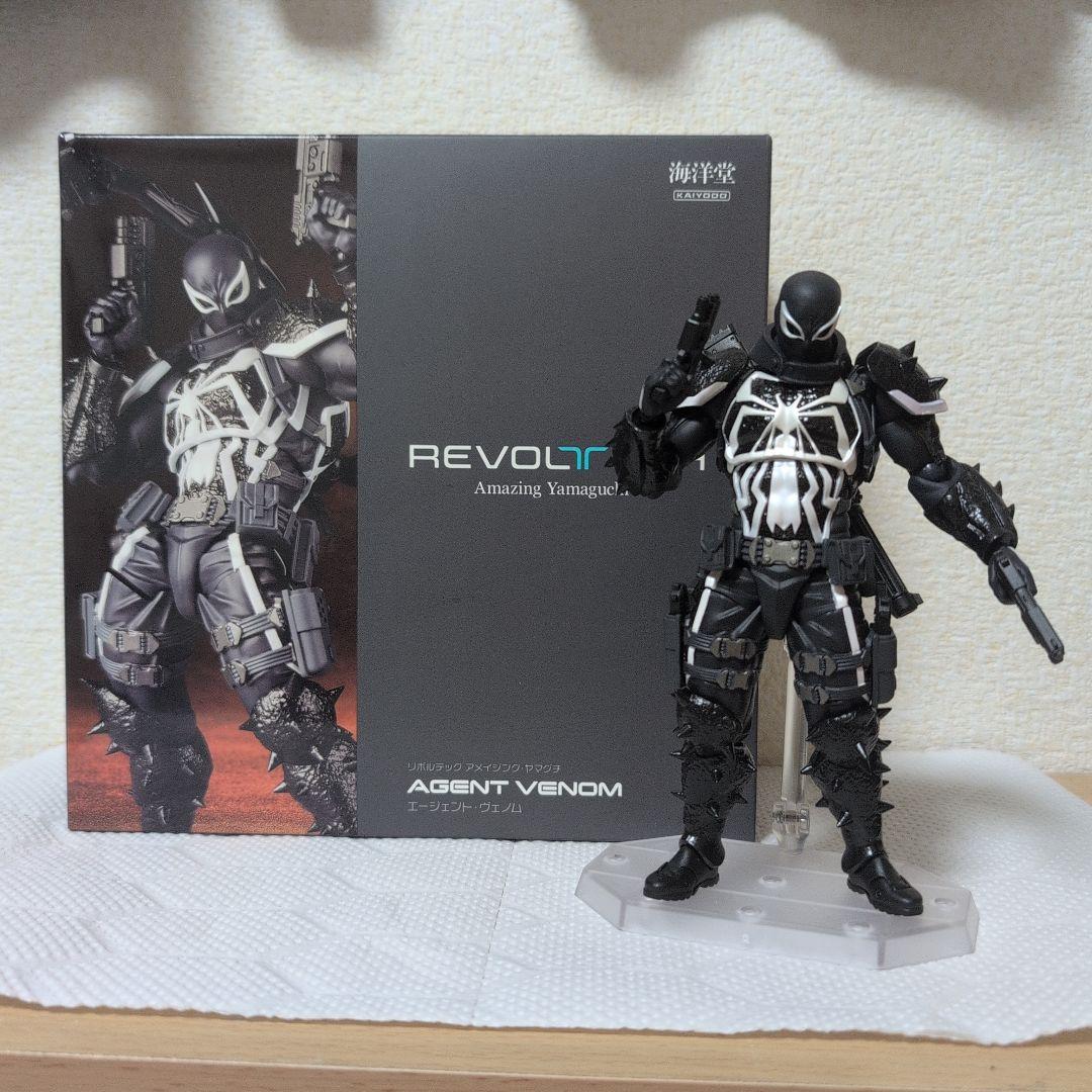 リボルテック アメイジング・ヤマグチ エージェント・ヴェノム 特典付 特典パーツ｜｜海洋堂