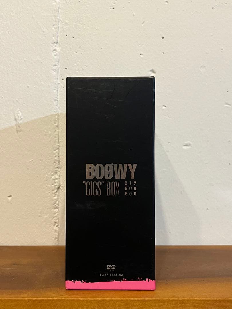 在庫 処分CD・DVD・ブルーレイ - BOOWY“GIGS”BOX