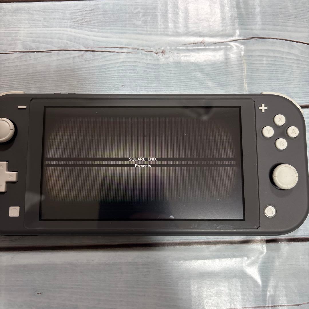 Switchライト本体のみ グレー 液晶難あり 訳ありジャンク品 - メルカリ