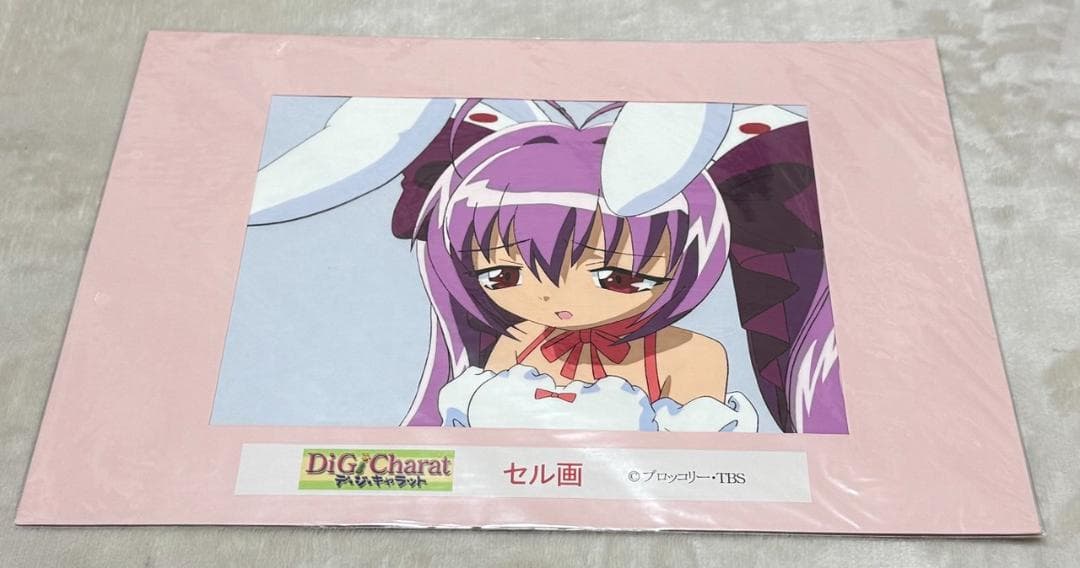 セル画 デ・ジ・キャラット うさだ DiGiCharat デジキャラット - メルカリ