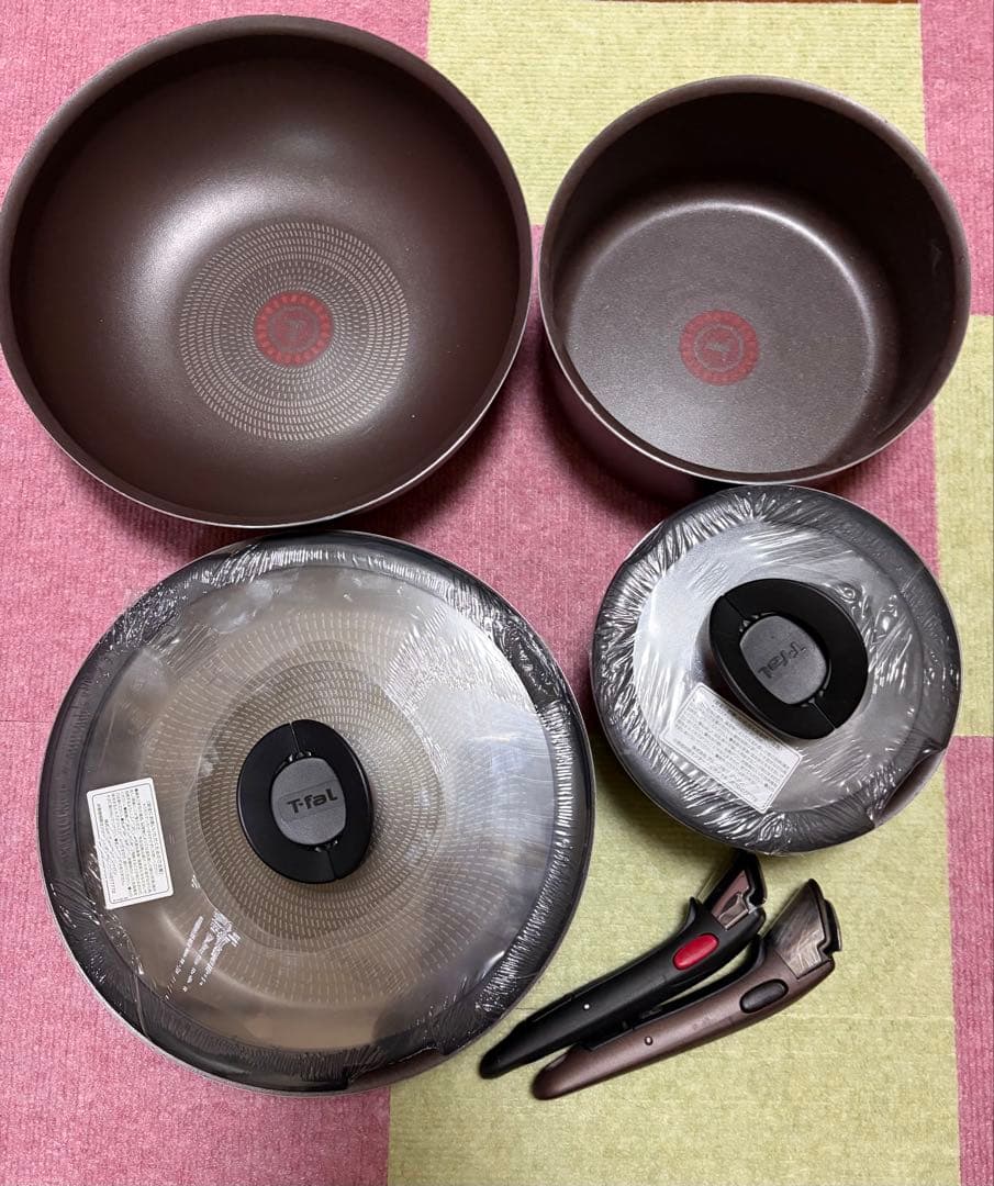 T-fal 鍋・フライパンセット ガス火・ＩＨ対応 T-fal（ティファール） フライパン セット フライパンセット IH ガス火