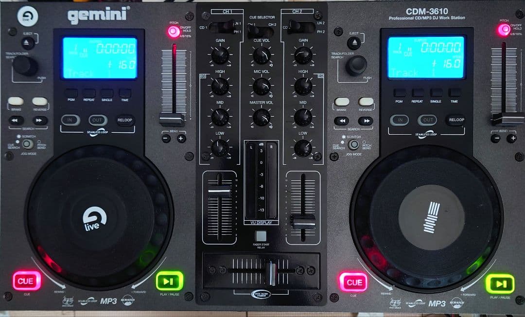 ■■gemini CDM-3610 CDJ Gemini CDM-3610 ジェミナイCDJ - メルカリ