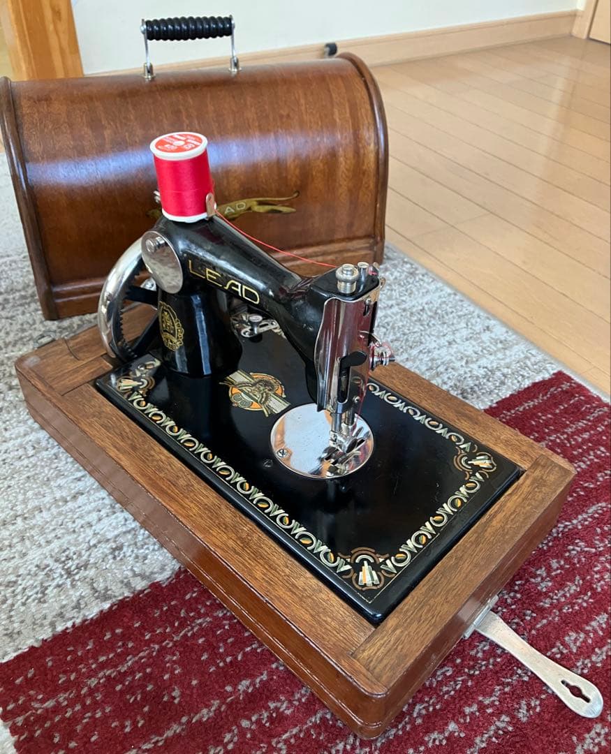 LEADチェーンステッチ・ミシン☆整備・調整機☆実働機・単環ミシン