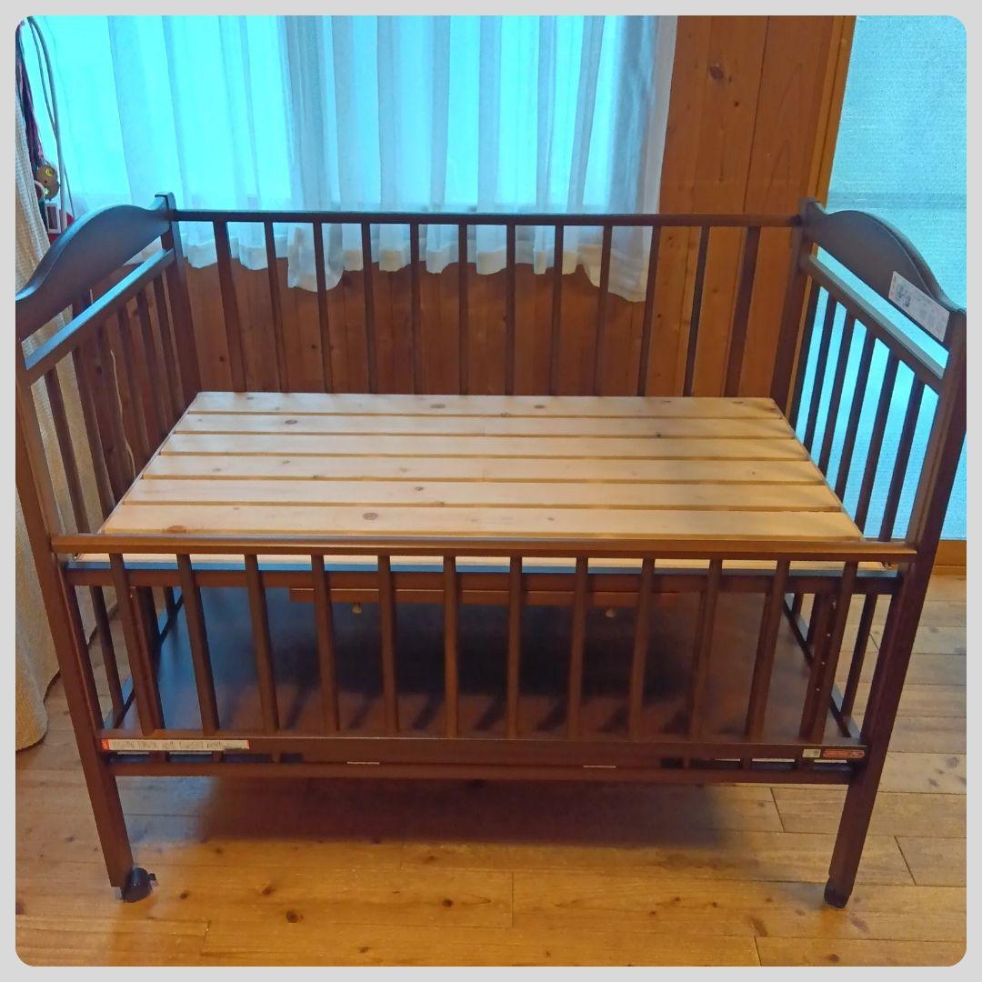 《1点限り❣️》澤田木工所　ベビーベッド　ハイシートベビーベッド⭐︎