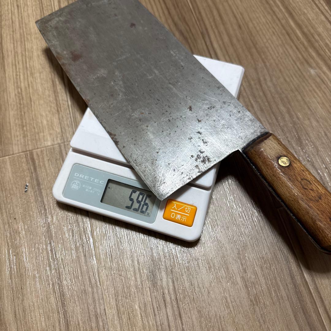 杉本　7 中華包丁　刃渡り　22.5cm