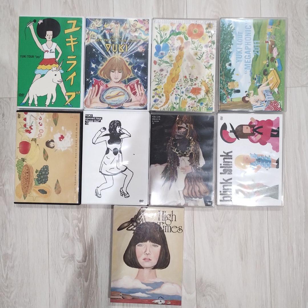 YUKI ユキ　ライブDVDまとめ売り YUKI コンサート DVD 6枚セット - メルカリ