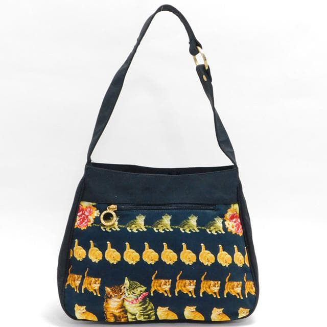 VERSACEヴェルサーチ ワンショルダーバッグ ハンドバッグ 猫柄
