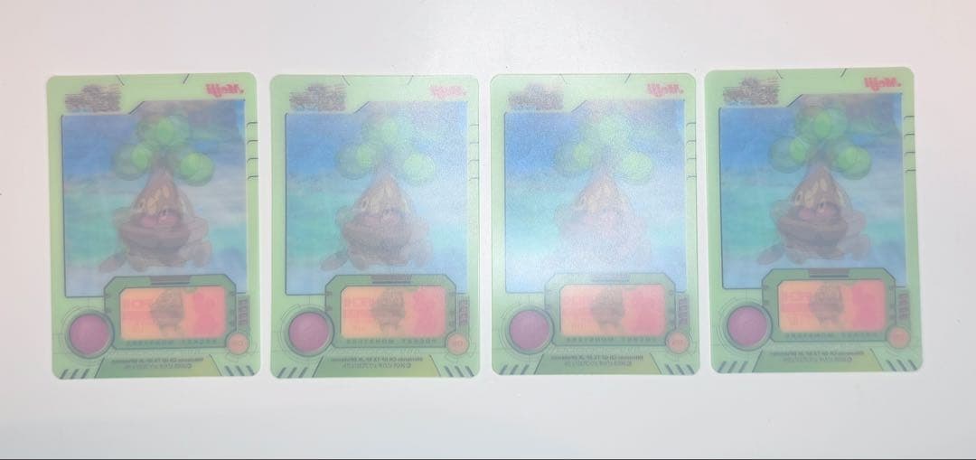 劇場版ポケモンミュウと波動の勇者ルカリオ】meiji 3Dカード 12枚