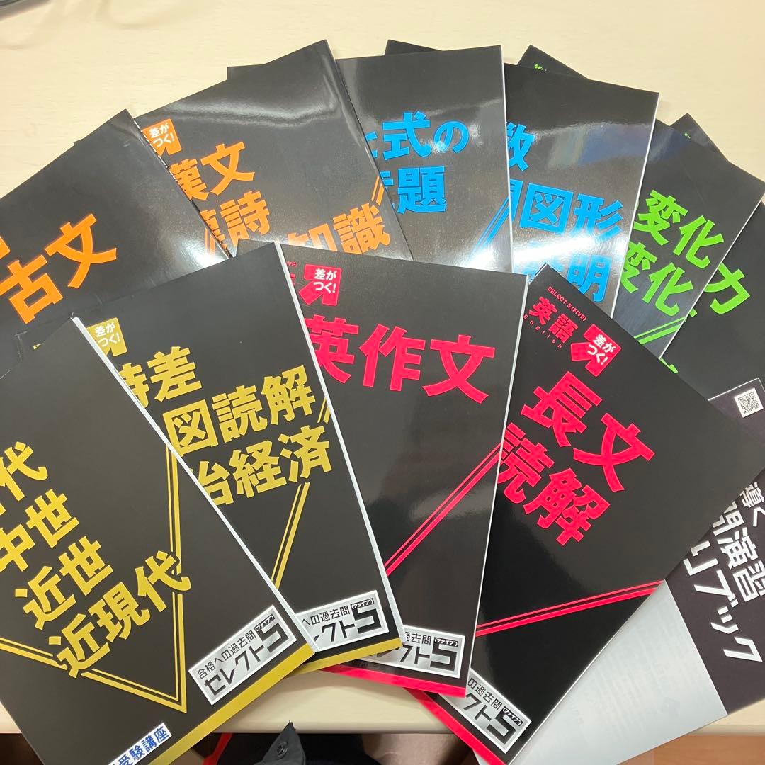 進研ゼミ 中三受験講座 合格への過去問 セレクト5〈ファイブ〉 全セット 進研ゼミ 進研ゼミ 中三受験講座 合格への過去問 セレクト