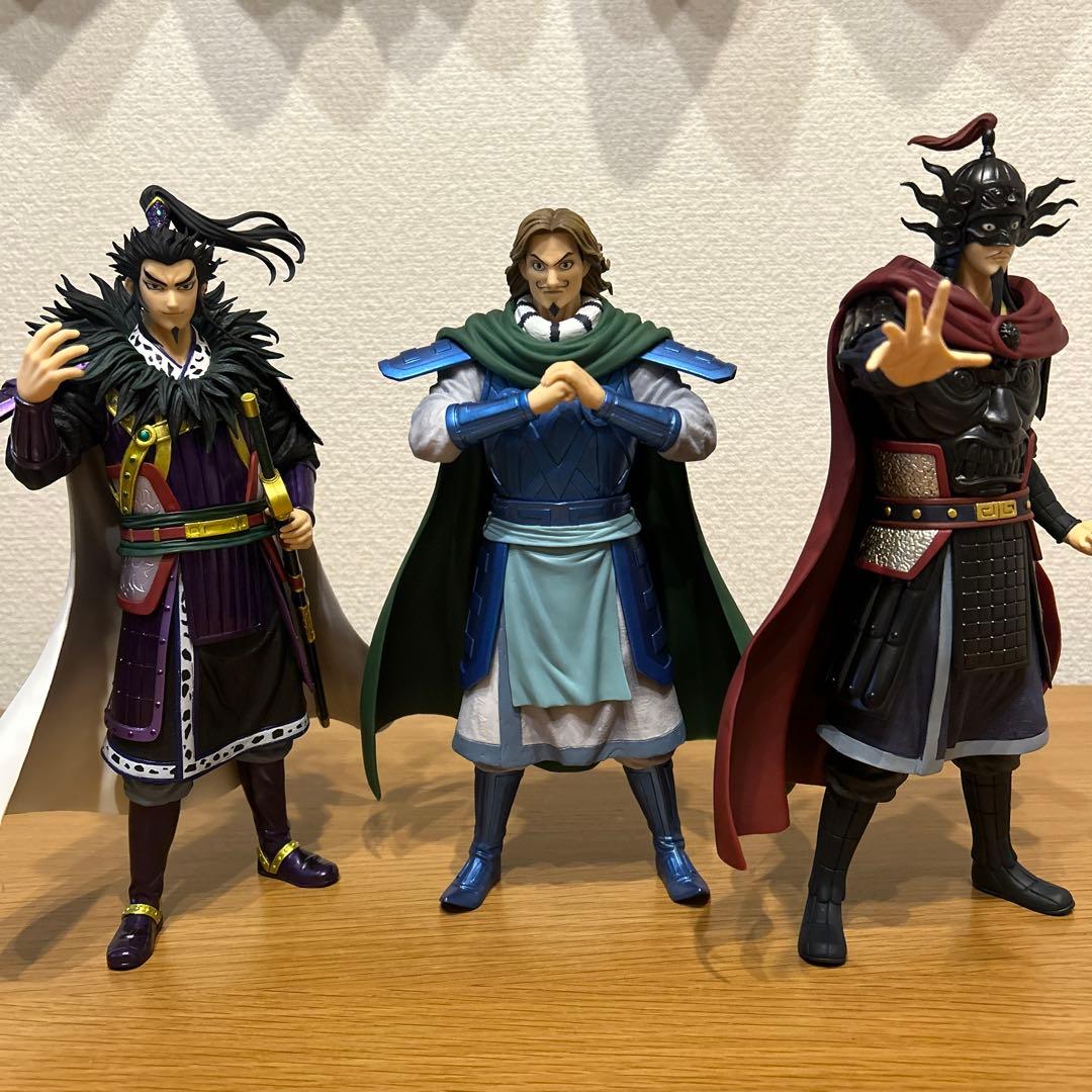 一番くじ キングダム 3体セット 王翦 桓騎 騰 - メルカリ
