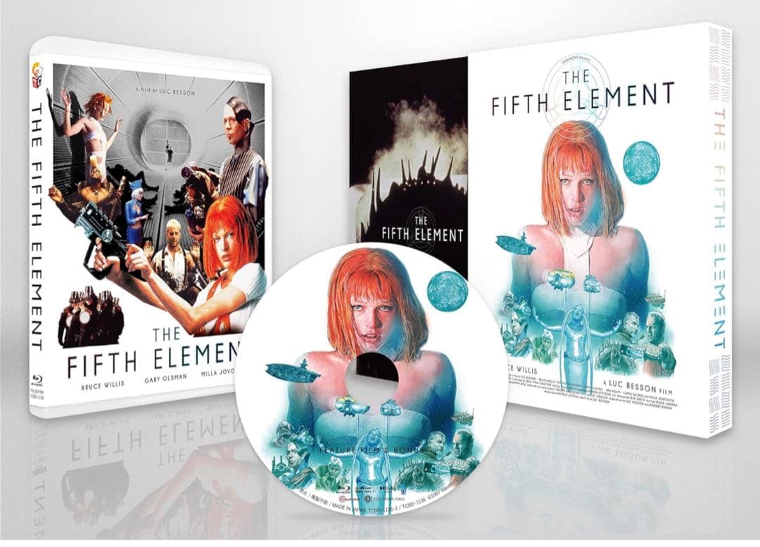 必携です！！美麗！！フィフスエレメント  4Kニューマスター ブルーレイです。