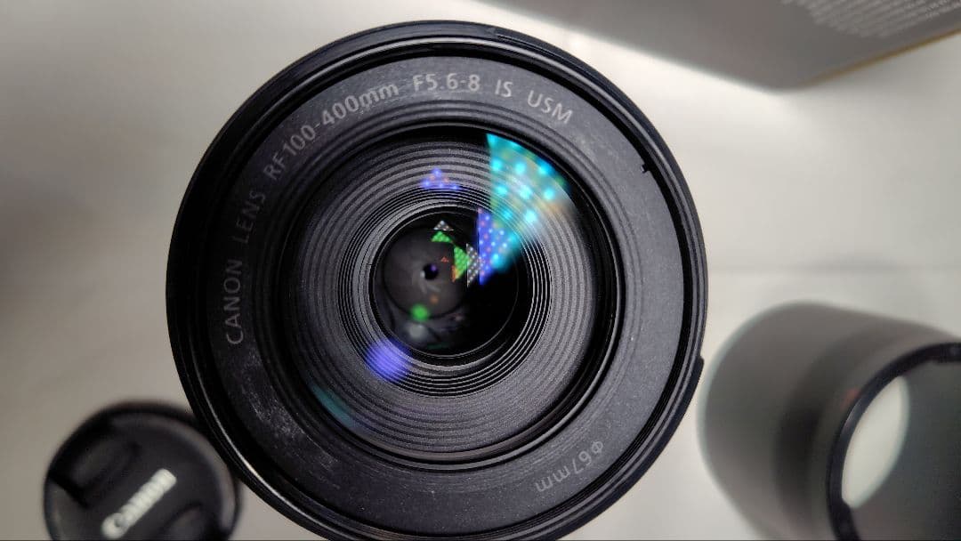 RF100-400mm F5.6-8 IS USM 中古 箱・レンズフード付き