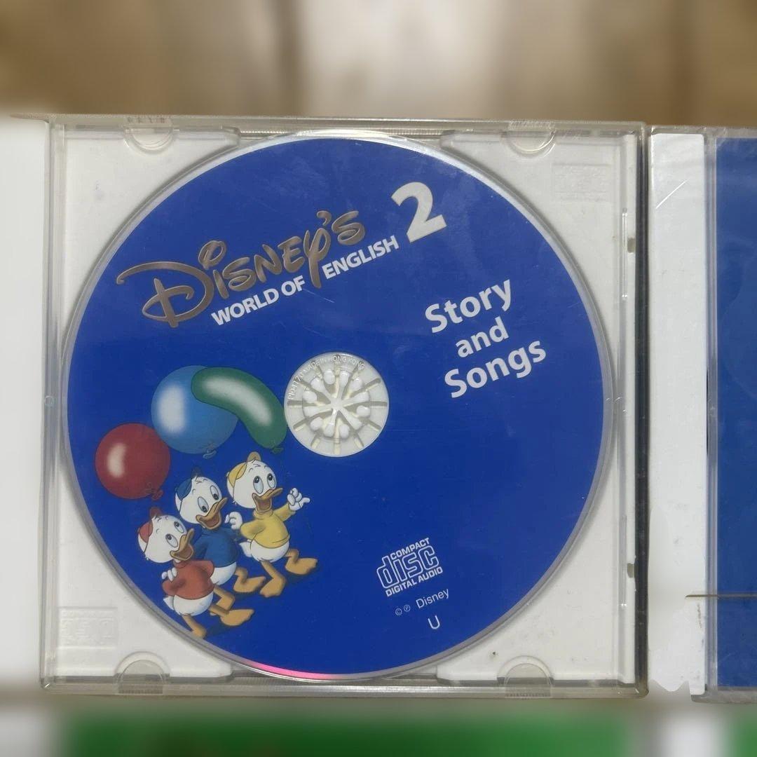 CD ディズニー英語システム ワールドオブイングリッシュ DWE 15枚