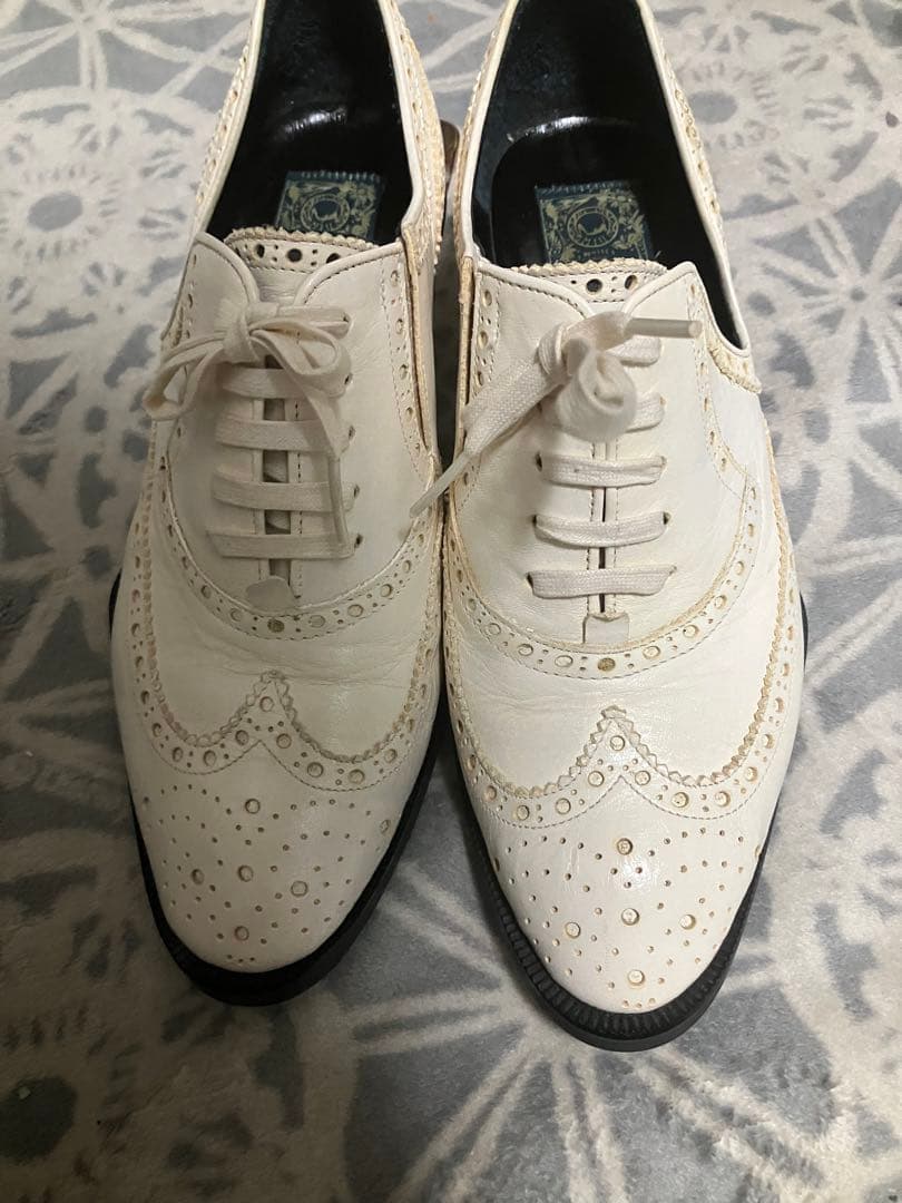 激レア　mabataki美雨　24.5cm ウィングチップシューズ