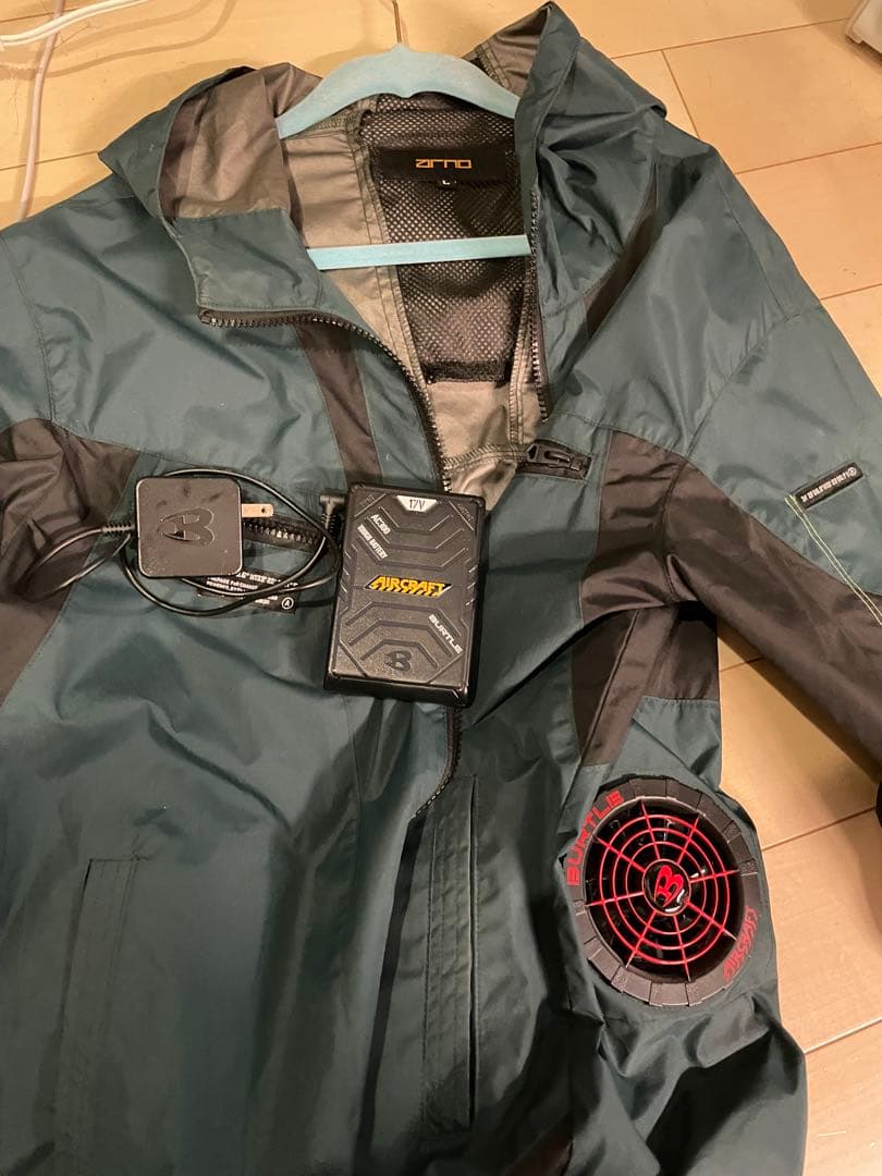 BURTLE AIRCRAFT 17V ファン フルセット 空調服 - メルカリ