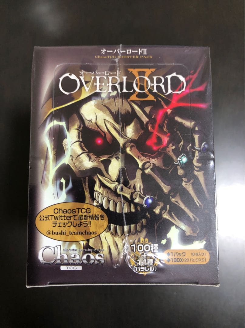 ChaosTCG オーバーロード 初版 絶版 未開封BOX - メルカリ