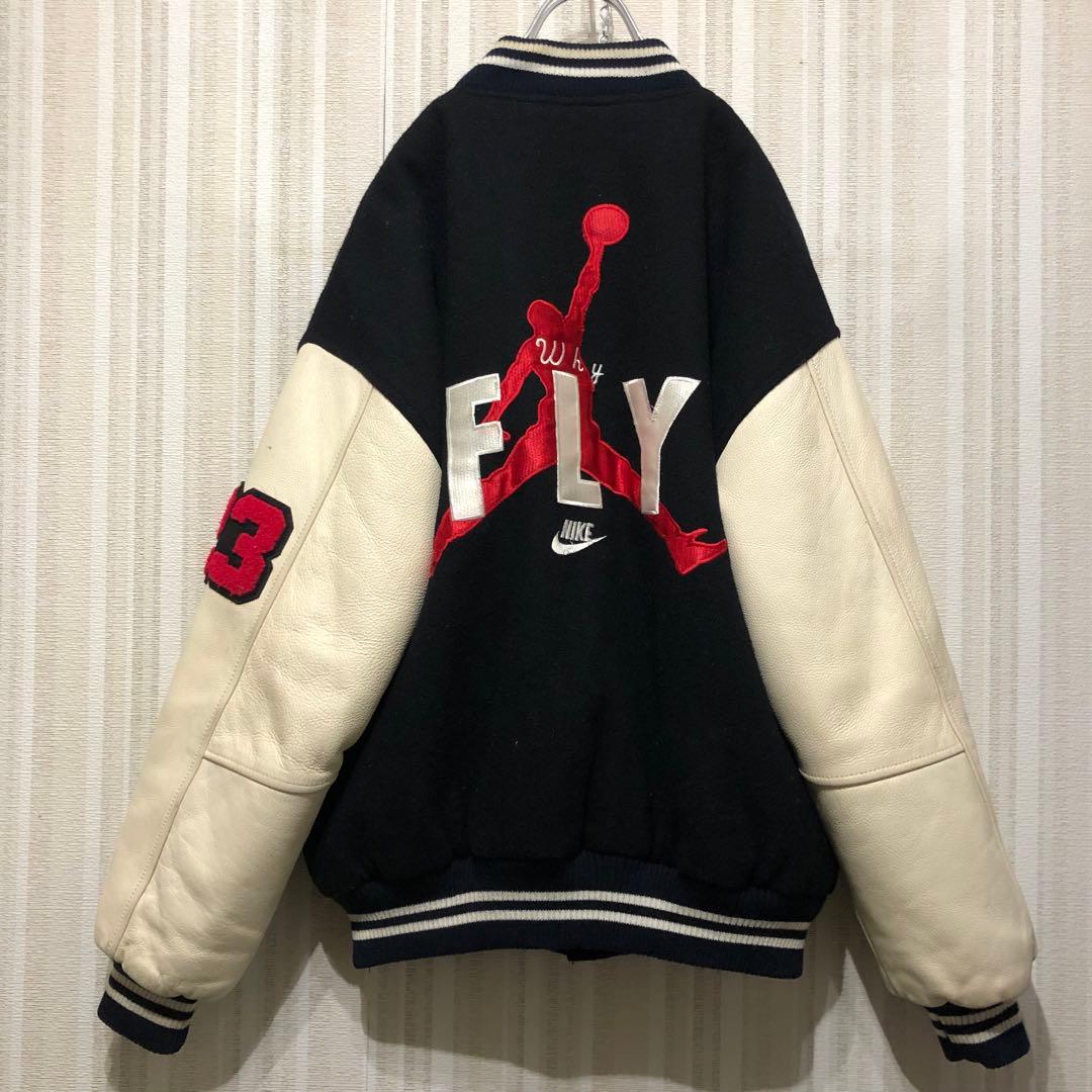 Jordan ジョーダン フライトクラブ スタジャン 90s 当時物 - メルカリ