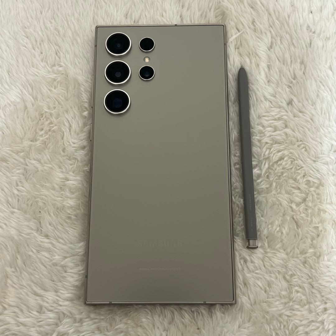 Galaxy S24 ultra 256GB チタニウムグレー i29 - メルカリ